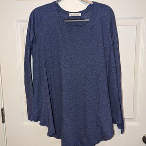 We the Free Aria Trapeze Long Sleeve BLUE DEPTH